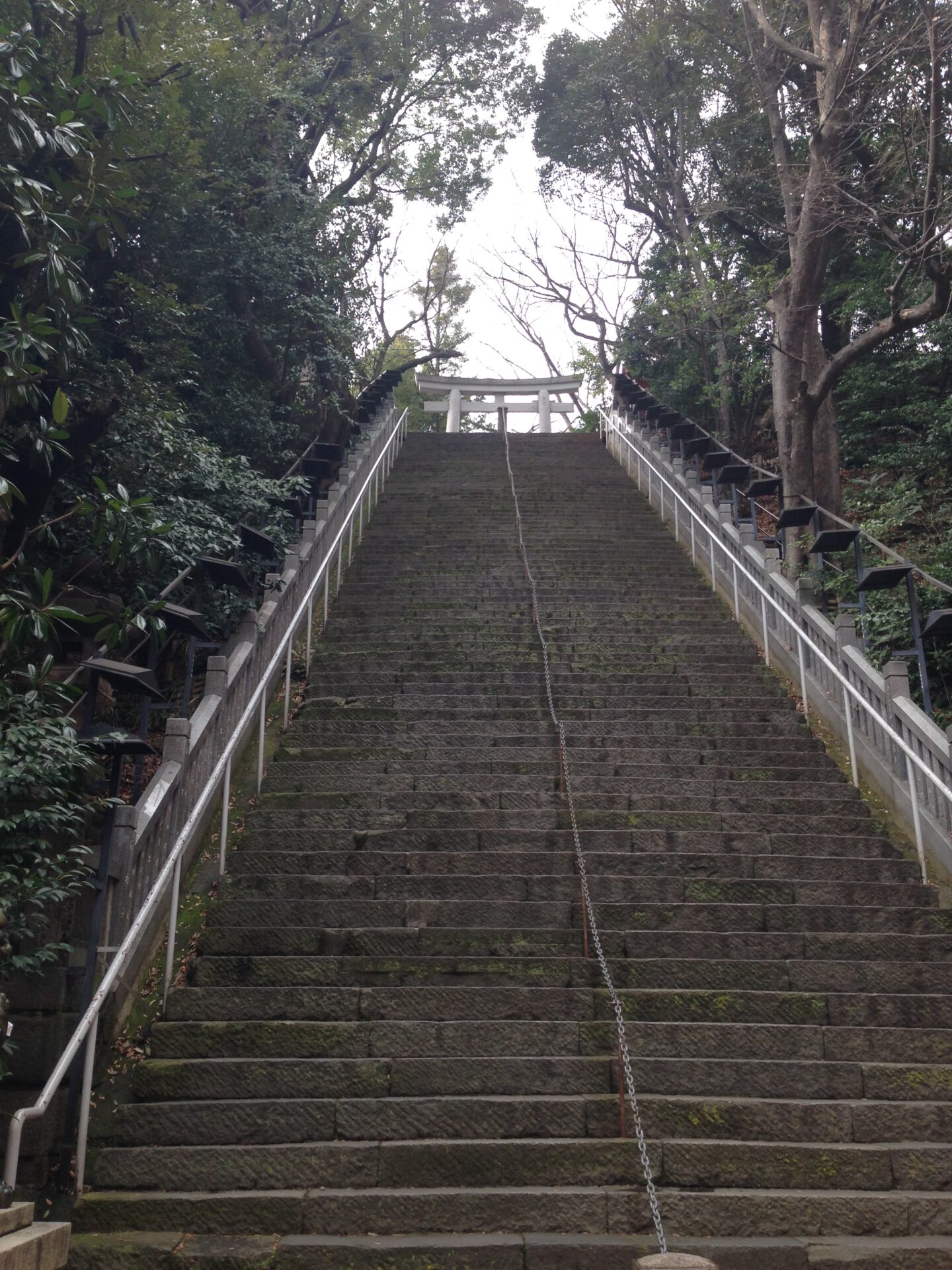 Atago shrine stone steps